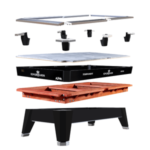 Luxury Alpha <b>Pool</b> <b>Table</b> Tournament Edition 8ft Slate Billiard <b>Table</b> Villa Recreation High Grade Leather Pockets Carving - Product Image 3