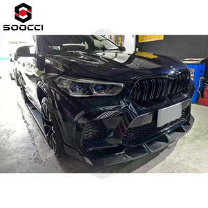 Fibre de carbone véritable Style LD F96 <span class=keywords><strong>X6M</strong></span> Style Spoiler de pare-chocs avant Splitter Diffuseur pour <span class=keywords><strong>BMW</strong></span> <span class=keywords><strong>X6M</strong></span> X6C F96 <span class=keywords><strong>2019</strong></span>+ - Product Image 5