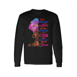 She Whispered Back I Am The Storm Maglietta a maniche lunghe History Month - Product Image 2