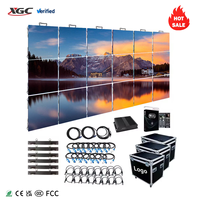 Sistema Completo de Pantalla LED de 4m x 3m, P2, P3, P2.6, P2.9, P3.91, 500mm x 500mm, Impermeable, Pantalla Gigante de Alquiler para Escenarios, Video Wall LED