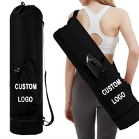 Sac en toile de tapis de yoga personnalisé de haute qualité pour femme sac fourre-tout sac de tapis de yoga extra large avec sangle réglable