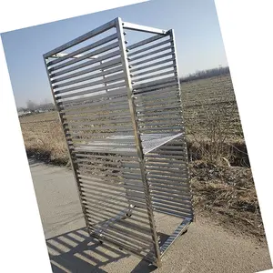 Commercial 32 Layers 304 Stainless Steel Bakery Oven Tray Trolley