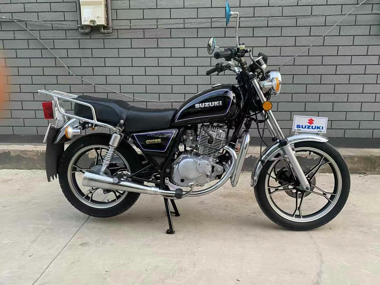 Second-Hand Suzuki GN125 Motorcycle - 125cc Engine, 80km/h Max