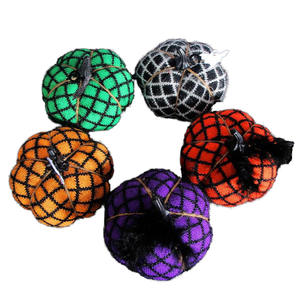 Adornos de <span class=keywords><strong>calabaza</strong></span> de Halloween Decoraciones para fiestas navideñas 2023 Transfronterizo Hecho a mano Poliéster <span class=keywords><strong>Calabaza</strong></span> Accesorios Precio de fábrica - Product Image 1