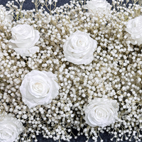 Sunwedding bola bunga buatan daun tropis realistis, bola bunga buatan untuk dekorasi tengah & rangkaian bunga pesta bertema