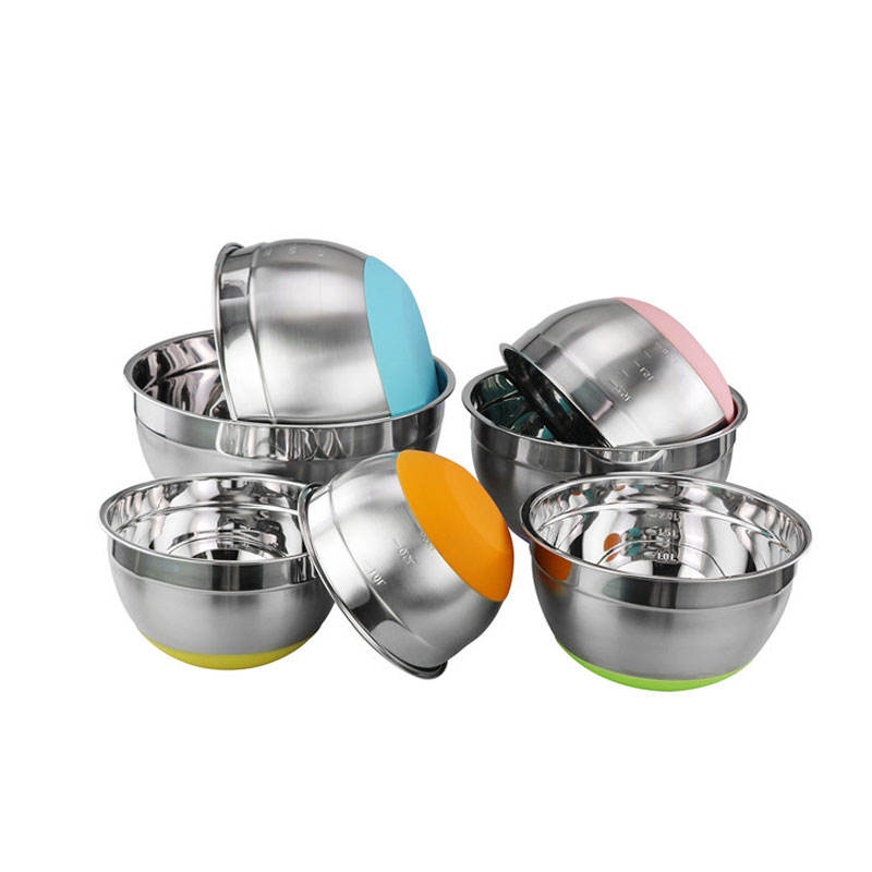 Coloured silicone bottom-no lid