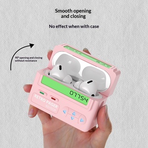 Soft Silicone Protective Case For AirPods Pro 2 And AirPods 4 Slim Shockproof AntiDrop Cover For Apple Bluetooth Earphones - Product Image 4