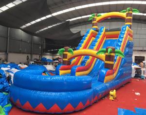 Scivolo d'Acqua Gonfiabile Colorato con Piscina <span class=keywords><strong>per</strong></span> Noleggio, Scivolo Bagnato Resistente <span class=keywords><strong>per</strong></span> <span class=keywords><strong>Adulti</strong></span>, Intrattenimento <span class=keywords><strong>per</strong></span> <span class=keywords><strong>Feste</strong></span> all'Aperto in Giardino - Product Image 2