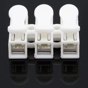 3P 2PSpring konektor LED Strip kabel lampu menghubungkan tanpa pengelasan tanpa sekrup konektor cepat kabel klem Terminal blok <span class=keywords><strong>2</strong></span> 3 cara - Product Image 5