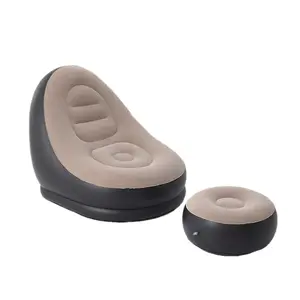 Sofá inflable simple, moderno, cama reclinable, portátil