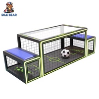 Table de football Subsoccer pour adultes, portable, d'intérieur, interactive parent-enfant, double table, en alliage d'aluminium titane