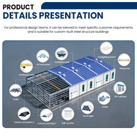 Edificio de taller de acero personalizado, diseño de taller de soldadura de acero, taller prefabricado, estructura de acero prefabricada