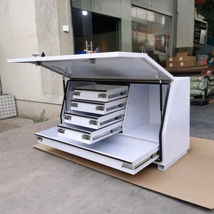 Cajas de <span class=keywords><strong>Herramientas</strong></span> de Aluminio con 2 Cajones Deslizantes para Camionetas y Remolques - Product Image 6