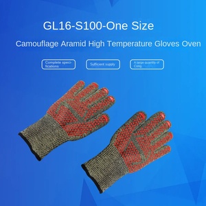 Heatproof Aramid Camouflage Work <strong>Gloves</strong> - Product Image 3