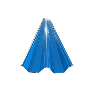 Lembar Atap Logam Bergelombang Hitam Gi Ppgl Dicat Baja Warna - Product Image 2