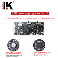LK734S JP Accepteur de pièces multiples personnalisé avec carte de contrôle de minuterie CPU et prise universelle