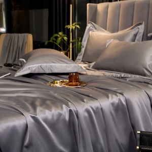 Lenzuola 100% Pura Seta di Lusso Set di Biancheria da Letto in Pura Seta di Gelso Cinese 100% Personalizzazione Accettata - Product Image 5
