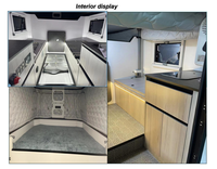 Camper pop-up pour camion, caravane, véhicule de camping-car, véhicule d'aventure en aluminium