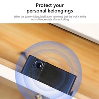 Meuble intelligent caché, casier RFID, télécommande TTlock, application Wifi, serrure de porte, tiroir, caméra, serrure de placard invisible