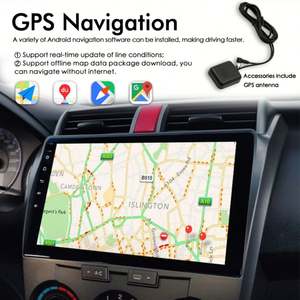 Radio para Auto con Android 13, Control por Voz con IA, CarPlay Inalámbrico, 8+128GB, para Honda City 2008-2014, Reproductor Multimedia de Video, Estéreo, GPS, 2Din - Product Image 5