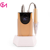 Offre Spéciale – Ponceuse à Ongles Électrique Portable sans Fil 35000 tr/min en Aluminium Premium pour Salon Professionnel