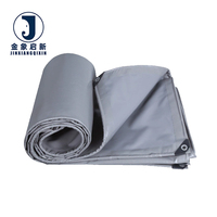Bâche industrielle robuste en tissu tissé renforcé JX, enduite de PVC, imperméable, anti-UV et ignifuge