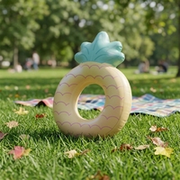 Fruits gonflables en PVC durable (fraises, pastèques et pêches) – Parfaits pour les fêtes aquatiques des enfants et la plage