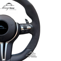 Le volant sport noir en forme de T avec boutons est compatible avec BMW F10 F30 E60 E90 F35 F22 F32 X2 X3 X4 X5 X6 M1 M2 M3 M4 M5 M6