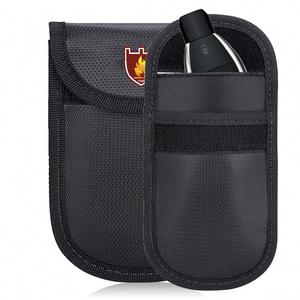 CUSTOM Customized Black Fire-Resistant Coin <b>Bag</b> with New Keys Filing Product for Men Women Children - Product Image 2