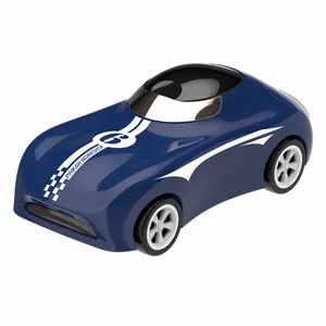 PINKAH 새로운 300ML 스포츠 자동차 모양 에코 BPA 무료 플라스틱 재미 판지 물 병 어깨 스트랩 학교