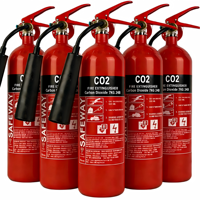 Extincteur portable au dioxyde de carbone CO2 de 7 kg certifié CE3C, vente directe du fabricant d'équipements incendie, Qimingstar SWCO-07