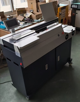 Machine de reliure à la colle automatique pour carnet de notes, livre photo, couverture rigide, DC-60A4, avec écran tactile