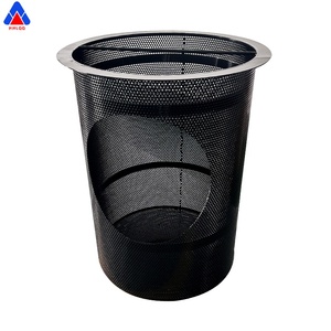 Manufacturer carbon steel Porous Metal <b>Mesh</b> <b>Basket</b> Filter Strainer element - Product Image 1