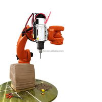 Robot de gravure industriel KUKA pour le métal, le bois, la pierre, gravure CNC de haute précision pour la fabrication et les applications artistiques
