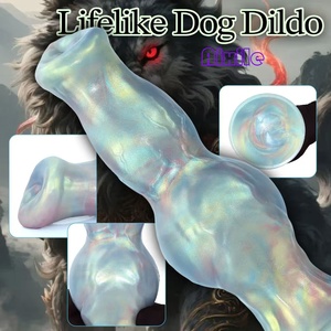 Dildo Nœud de Monstre Fantaisie Dragon avec Ventouse Puissante, Dildo Nœud Canin pour Stimulation du Point G et Jouet Sexuel Anal pour Femmes, Hommes et Gays - Product Image 3
