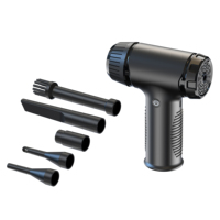 Soplador de Aire - 42500 RPM Ajustable, Inalámbrico con Batería Recargable para Eliminar Polvo/Limpiar Electrónica de Computadora/Inflar Juguetes de Piscina