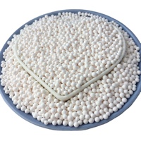 Billes d'alumine activées par déshydratant d'adsorption élevée pour la défluoration pour l'adsorption en produisant H202