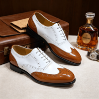 Spiegelpolierte Lackleder-Oxfords Smoking-Schuhe für Herren Elegante Formelle Hochzeitsschuhe Britischer Stil Herrenschuhe