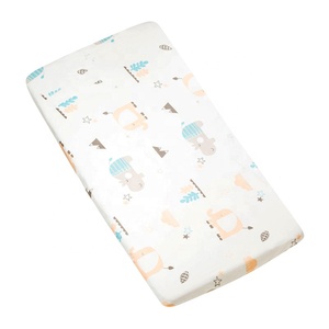 100% algodón cuna equipada sábana suave bebé cama colchón protector de la cubierta - Product Image 3