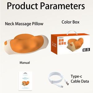 2025 <span class=keywords><strong>New</strong></span> Deep Tissue Kneten Halswirbel säule Traktion Hals bahre Elektrische Heizung Rücken Taille Nacken massage kissen - Product Image 6