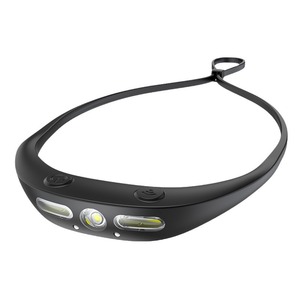 Lampe frontale LED XPG COB rechargeable par USB Type C, lumière blanche à intensité variable, corps en plastique, idéale pour le camping et la course en extérieur - Product Image 1
