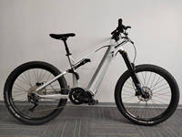 Cadre EMTB en alliage d'aluminium à suspension complète Bafang M620 M600 M560 M510 Moteur central 48V 52V 25Ah Batterie cachée Cadre 27.5ER 29ER