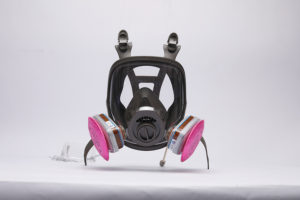 <span class=keywords><strong>Masque</strong></span> à gaz intégral en silicone réutilisable avec filtre HEPA et cartouche remplaçable pour la protection industrielle contre la poussière et les particules lors de la soudure - Product Image 6