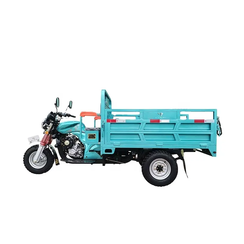 YOUNEV gasoline cargo tricycle 175cc heavy load 3 wheel motorcycle for adult