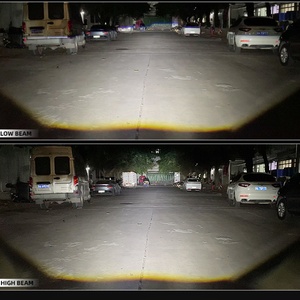 Sanvi S63 2.5 pulgadas Nuevo Faro Delantero de Instalación sin Pérdidas 50W/unidad Lente Proyector Bi-LED de Tres Ojos - Product Image 5