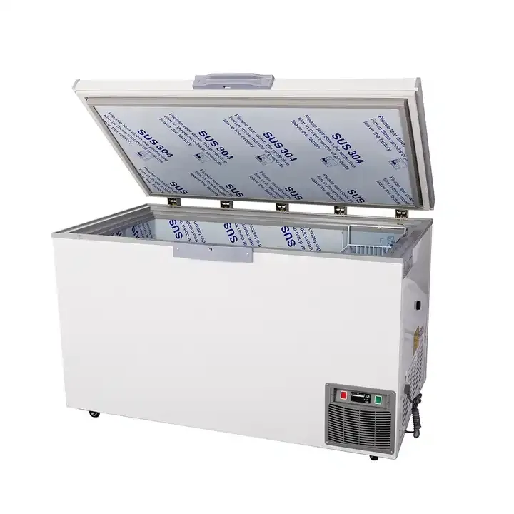 -40/-65/-86 congelatori di raffreddamento a compressore a bassissima temperatura refrigeratore per pesci d'altura congelatore a pozzetto per la conservazione di vaccini medici