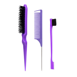 Cepillo de Peinado Rosa con Forma de Paleta, Cepillo para el Cabello de Doble Uso, Herramienta de Peluquería para el Hogar y Salón - Product Image 3
