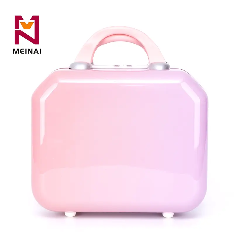 Stylish ABS Hard Shell Mini Makeup Case Your Portable Cosmetic Case Bag Organizer