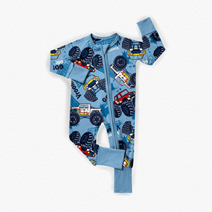 Pigiami in Bambù Personalizzati di Lusso Unisex, Produttore di Pigiami per Neonati, Set Natalizio di Pigiami in Bambù per Bambini, Vendita all'Ingrosso - Product Image 2