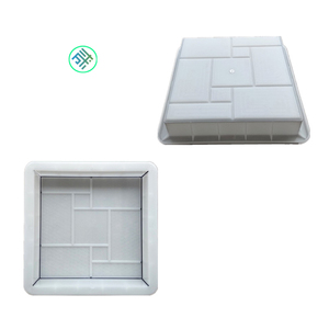 मछली पैमाने के पैटर्न सजावटी बगीचे के साथ ईंट बनाने पत्थर कंक्रीट ईंट मोल्ड - Product Image 1